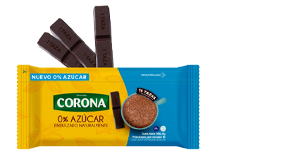Chocolate corona 0% azúcar