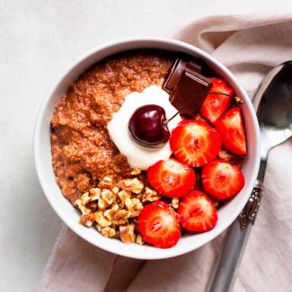 Receta Postre con Fresas